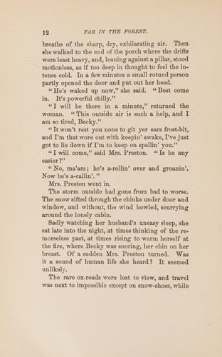 Far in the Forest a Story