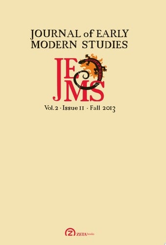 Volume 2, Issue 2 (Fall 2013) General Issue. Volume 2, Issue 2 (Fall 2013)