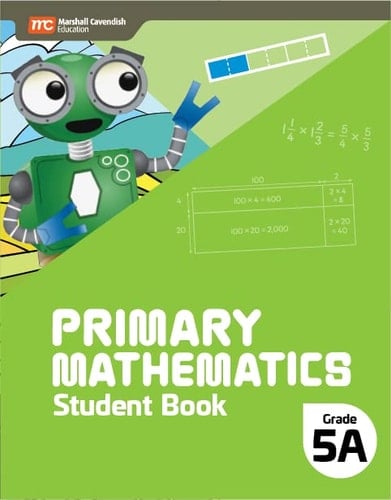 Primary Mathematics Student book. Grade 5A