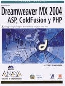 Dreamweaver MX 2004 ASP, ColdFusion y PHP