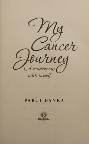 My Cancer Journey A Rendezvous with Myself