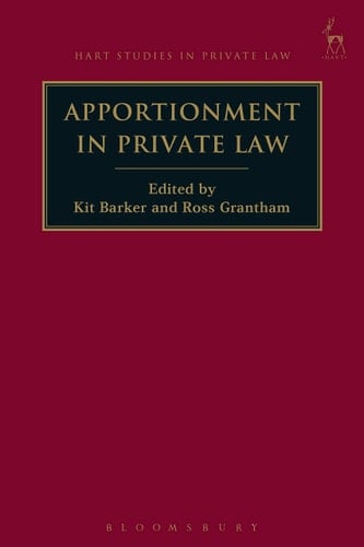 Apportionment in Private Law