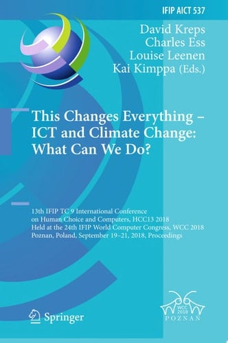 This Changes Everything – ICT and Climate Change: What Can We Do?