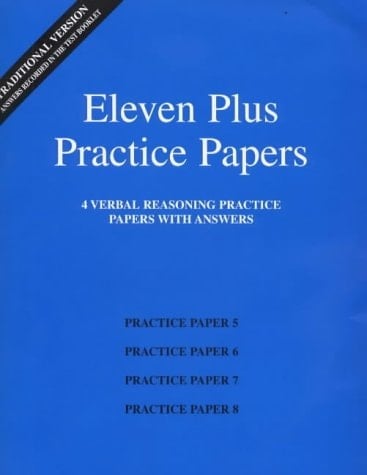Eleven Plus Practice Papers 4 Verbal Reasoning Practice Papers with Answers