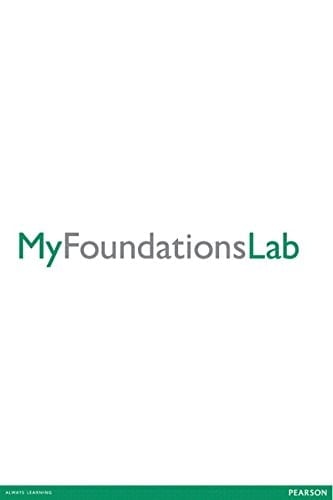 Myfoundationslab Without Pearson Etext for Student Success -- Standalone Access Card (12-Month Access)