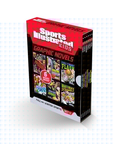 Sports Illustrated Kids Graphic Novels Boxed Set Fall and Winter Sports Set 1