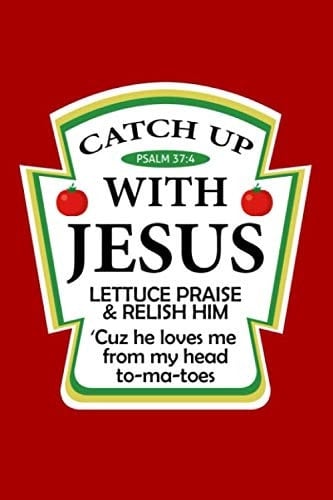 Catch Up with Jesus: Catch Up with Jesus Gift Notebook | 120 Page Journal: Blank Lined Catch Up with Jesus Christian Writing Notes