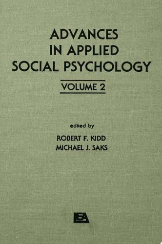 Advances in Applied Social Psychology Volume 2