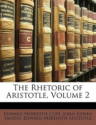 The Rhetoric of Aristotle, Volume 2 (Greek Edition)