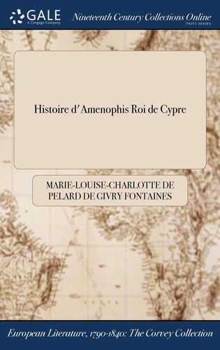 Histoire d'Amenophis Roi de Cypre