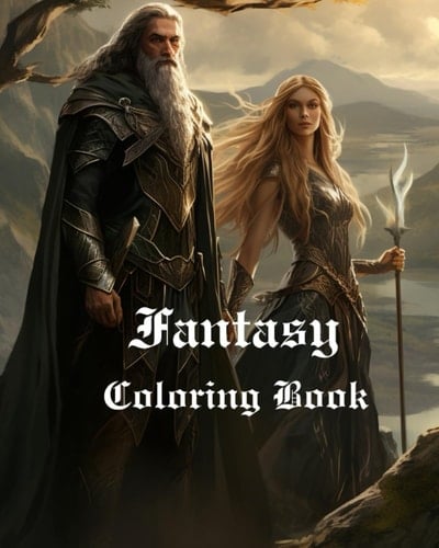 Fantasy Coloring Book