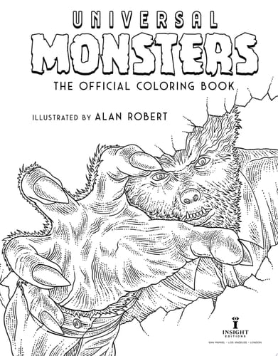 Universal Monsters: The Official Coloring Book