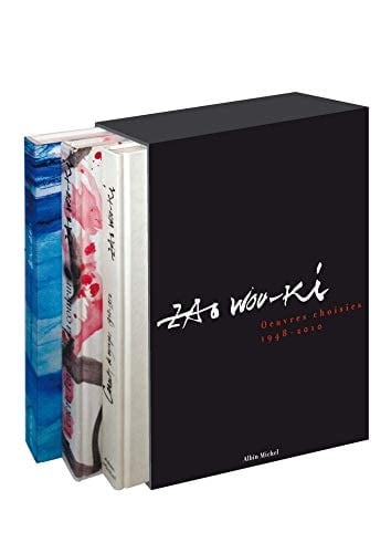 Zao Wou-Ki 3 volumes : Carnets de voyages 1948-1952 ; L'encre, l'eau, l'air, la couleur 1954-2007 ; Dans l'ultime bonheur de peindre 2000-2010