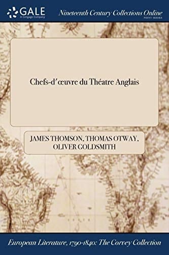 Chefs-D'Oeuvre Du Theatre Anglais