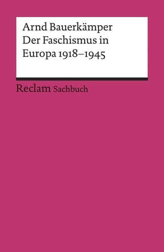 Der Faschismus in Europa 1918-1945