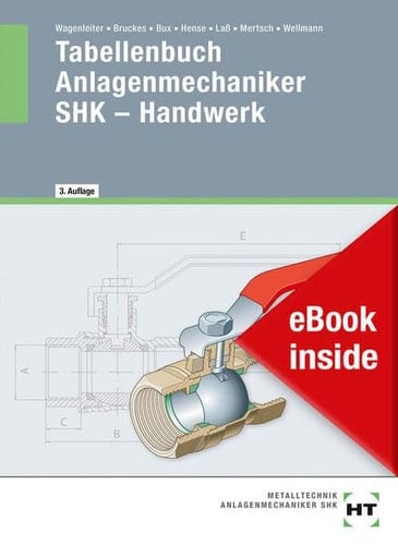 eBook inside: Buch und eBook Tabellenbuch Anlagenmechaniker SHK - Handwerk