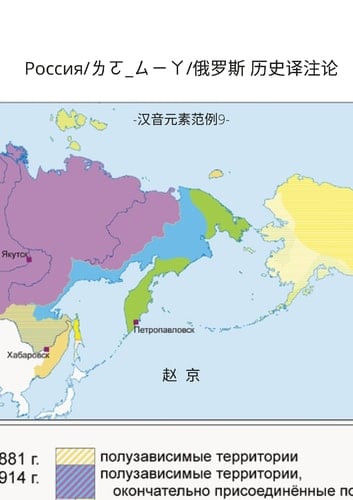 Russian History Translation and Study Chinese Phonetic Elements Series 9