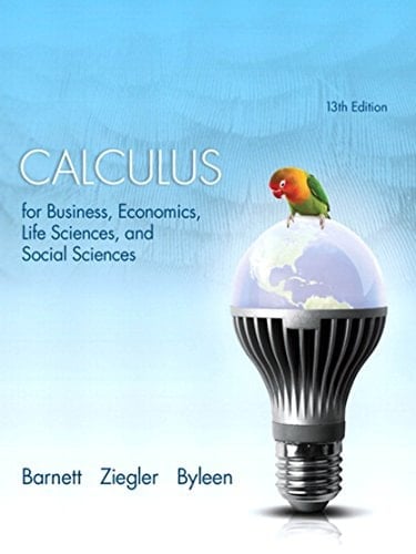 Calculus for Business, Economics, Life Sciences, and Social Sciences (2-downloads)