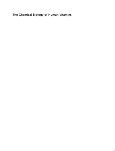 The Chemical Biology of Human Vitamins