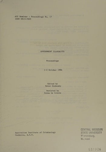 Government Illegality Proceedings, 1-2 October 1986
