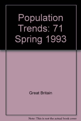 Population Trends Spring 1993