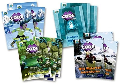 Project X CODE Extra: Orange Book Band, Oxford Level 6: Fiendish Falls and Big Freeze, Class pack of 12 (Project X CODE Extra)