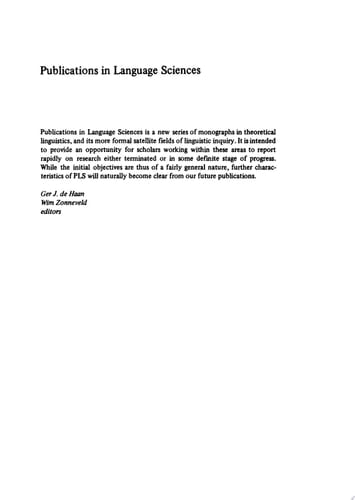 Linguistics in the Netherlands 1977–1979