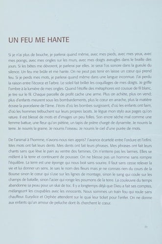 Un feu me hante