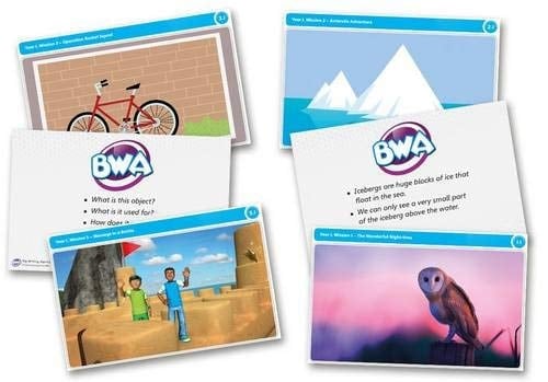 Big Writing Adventures: Year 1/Primary 2 Group Challenge Cards