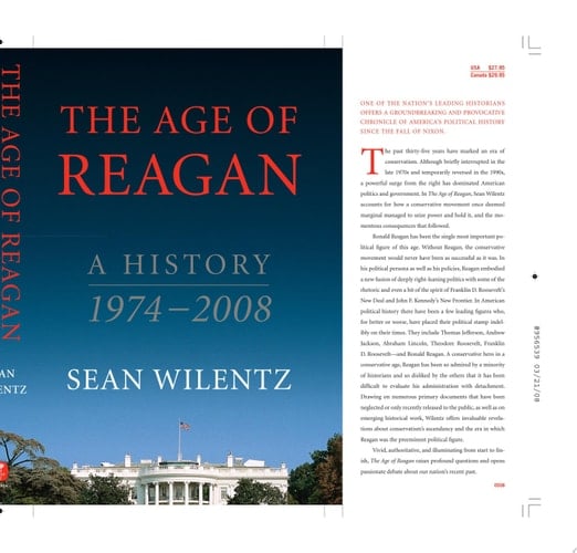 The Age of Reagan A History, 1974-2008