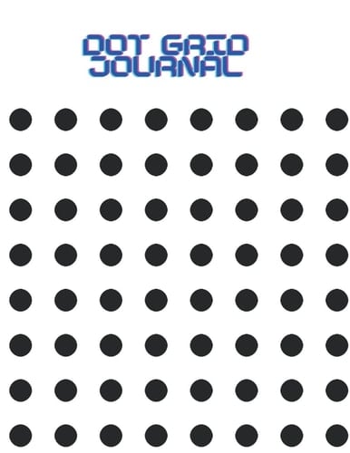 Dot Grid Paper: 8.5x11" With 120 Pages