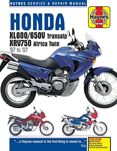 Honda XL600/650V Transalp & XRV750 Africa Twin '87 to '07