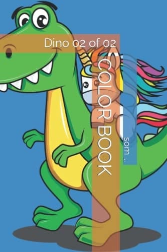 COLOR BOOK: Dino 02 of 02