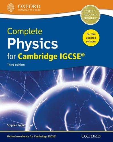 Complete Physics for Cambridge IGCSE Updated syllabus (Complete Science Igcse)