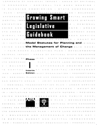 Growing Smart Legislative Guidebook