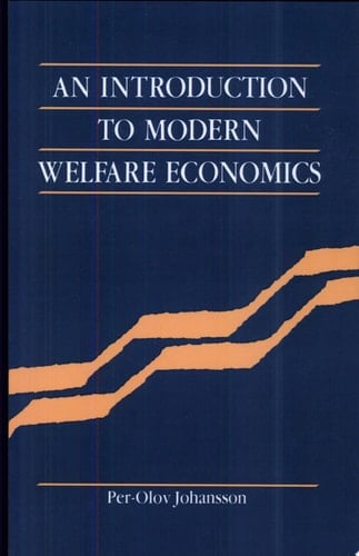 An Introduction to Modern Welfare Economics