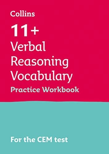 11+ Verbal Reasoning Vocabulary Practice Workbook For the 2025 CEM Tests