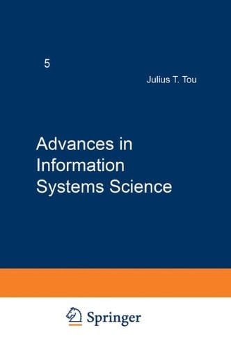 Advances in Information Systems Science Volume 5