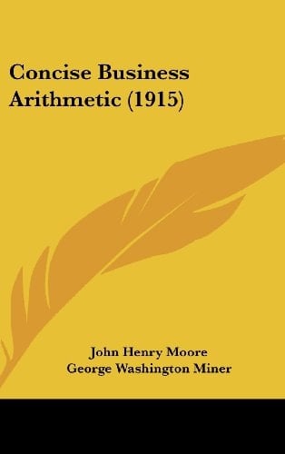 Concise Business Arithmetic (1915)