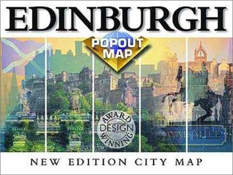 Edinburgh-Glasgow Popout Map: Double Map : Special Edition