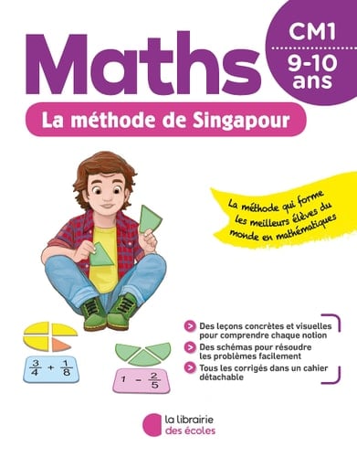 Maths CM1, 9-10 ans fichier de l'élève : la méthode de Singapour