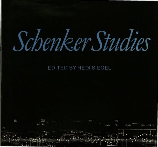 Schenker Studies Symposium : Papers