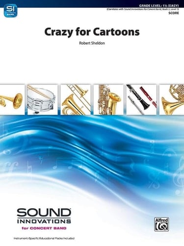 Crazy for Cartoons Conductor Score