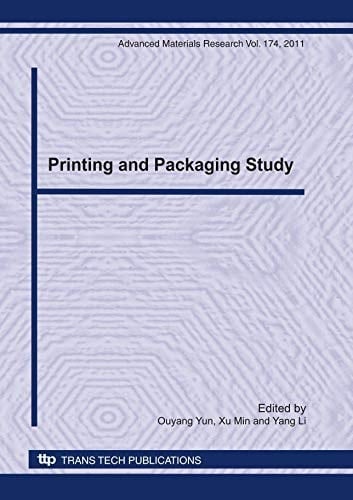 Printing and Packaging Study Selected, Peer Reviewed Papers from the 2010 China Academic Conference on Printing and Packaging, (CACPP 2010), Held in Beijing on November 26-29, 2010