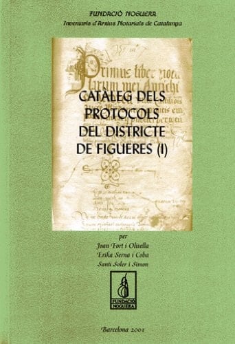 Catàleg dels protocols del districte de Figueres