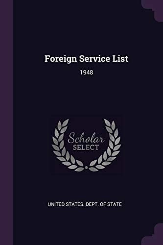 Foreign Service List 1948