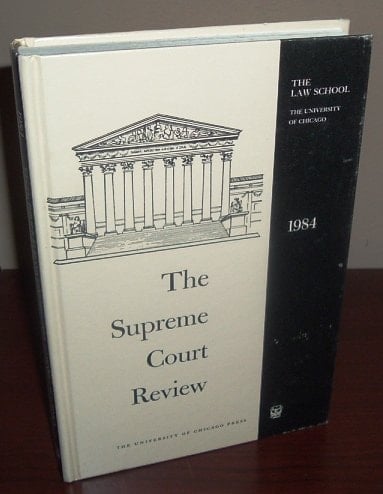 The Supreme Court Review, 1984