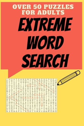 Extreme Word Search: For Adults