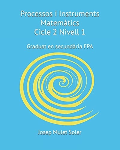 Processos i Instruments Matematics Cicle II Nivell 1