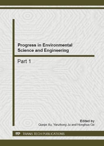Progress in Environmental Science and Engineering